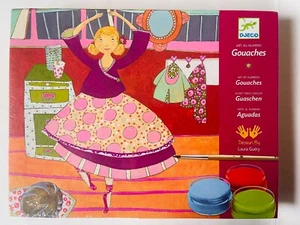 Djeco Paint By Numbers Dancers Designed By Laura Guery - Picture 1 of 3