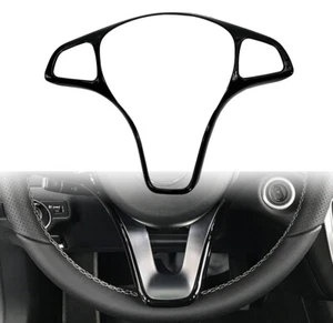Steering Whee Piano Gloss Black Painted Cover Trim Fits 15-19 W166 C292 GLE350 - Picture 1 of 3