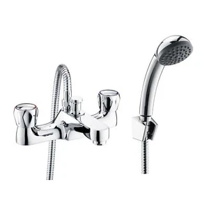 Contract Bañera Ducha Mezclador Grifo y Kit Baño Montado Cromo WRAS - Imagen 1 de 1