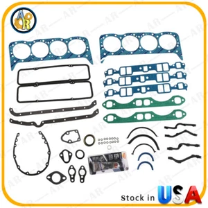 Full Engine Gasket Set For Small Block Chevy 283 302 307 327 350 Buick Century - Picture 1 of 4