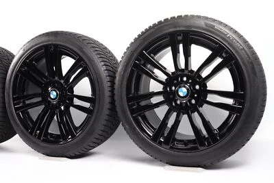 Original BMW X6 E71 F16 Winterräder 20 Zoll 333 M Doppelspeiche 7846834 32000 - Bild 1 von 4