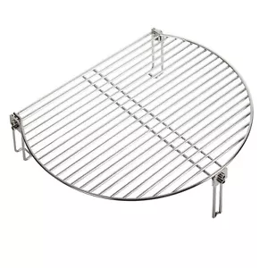 Grill Stack Rack for Big Green Egg Stainless Steel BBQ Lover Gifts Fit Large & X - Picture 1 of 8