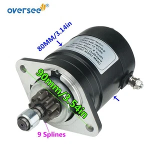 346-76010 Starter & Trim Motor 9 Tooth For Tohatsu Outboard Motor M25C M30C M40C - Bild 1 von 5