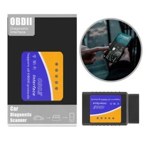 ELM327 V1.5 WiFi Interface OBD2 II Car Diagnostic Scanner Tool for Android / IOS - Picture 1 of 5