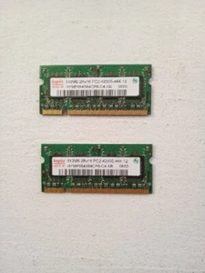 1GB (2x512MB) DDR-4200 533Mhz Laptop Memory Ram 200 Pin HYMP564S64CP6-C4 AB - Picture 1 of 4