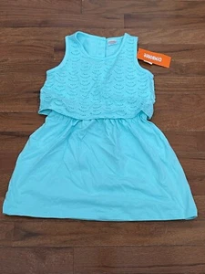 New Gymboree Girls Turquoise Dress Size 4 4T - Picture 1 of 7