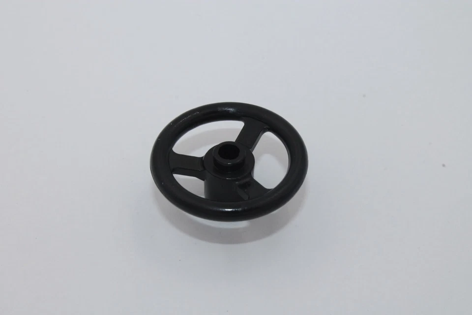 Lego Technic 2x Lenkrad steering wheel 2819 schwarz black - Bild 1 von 1