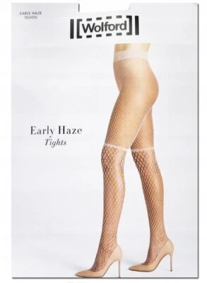 NOVA MEIA-CALÇA WOLFORD Early Haze em pó XS 34/36 - Imagem 1 de 4