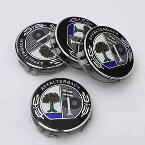 4 PCS 75mm / 3 INCH AMG Affalterbach CENTER CAPS FOR MERCEDES BENZ C E CLS S B - Bild 1 von 1