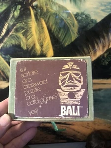 Vintage BALI TIKI  2 Deck Card Game 60s Aloha - Picture 1 of 6