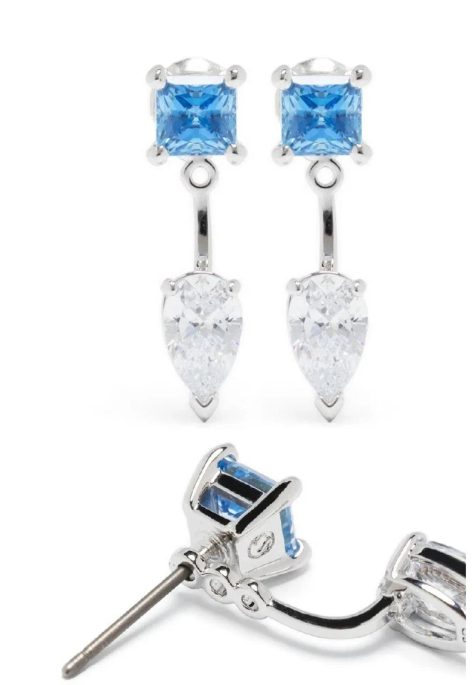 Swarovski Crystals Mesmera Earring Jackets Detachable Bue – 5665767