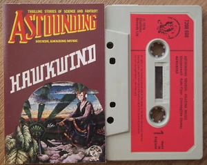 HAWKWIND - ASTOUNDING SOUNDS (CHARISMA 7208608) 1976 UK CASSETTE TAPE VG+ 2/2 - Picture 1 of 3