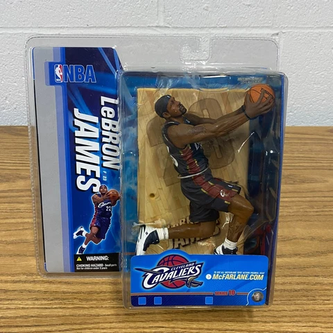 LeBron James 2005 Cleveland Cavaliers McFarlane NBA Series 10 Cavs Action Figure Cover