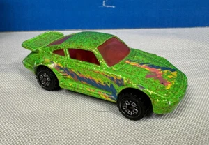 Hot Wheels Porsche 930 Whizzer G Force Exclusive 1989 Glitter Green Minty NM - Picture 1 of 12