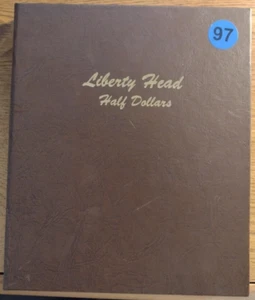 LIBERTY HEAD HALF DOLLARS #7150 - DANSCO ALBUM - SANFT GEBRAUCHT *** KOSTENLOSER VERSAND ** ** #97 - Bild 1 von 5