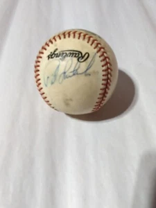 PAT LISTACH + JOHN HUDEK SIGNED AUTOGRAPHED NATIONAL LEAGUE BASEBALL MLB - Picture 1 of 4