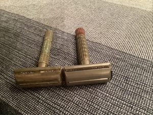 Lot Of 2 Vintage Gillette Safety Razors - Picture 1 of 6