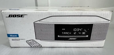 NEW OPEN BOX Bose Wave IV SoundTouch Music System AM/FM/CD Platinum Silver - Image 1 of 4