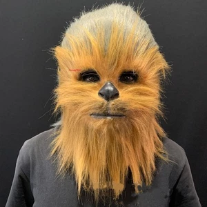 Star Wars Chewbacca Cosplay Gloves Helmet Mask Halloween Headgear Party Prop Hot - Picture 1 of 11