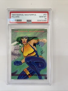 1993 Marvel Masterpieces PSA 10 Polaris 51 - Picture 1 of 9