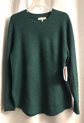 Sweater Hazel Moon Maternity Olive Green Size XL NWT - Image 1 of 4