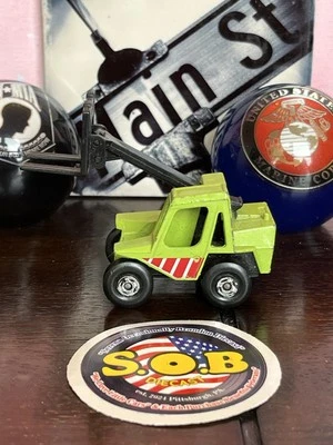 Matchbox 1977 Fork Lift Truck Green Diecast USED EX Condition Construction - Image 1 of 4