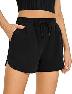 CRZ YOGA Stretch Shorts for Women Athletic Shorts with Pockets Size Small - Picture 1 of 5