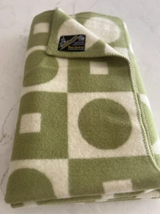 ROROS~PLEDD ROROS Tweed Connie Moltubakk 100% Norwegian Wool 51x78" Blanket - Picture 1 of 7