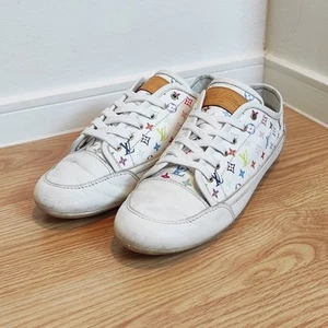 Sneakers Louis Vuitton X Takashi Murakami multicolore stringate taglia: EU37 US7 - Foto 1 di 14
