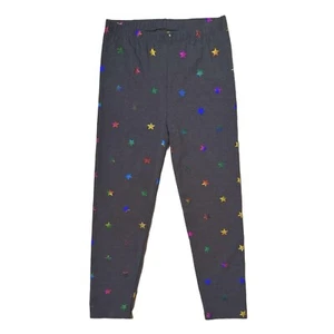 Gap Kids Girls Scattered Metallic Stars Cropped Leggings Size XL NWOT - Picture 1 of 4