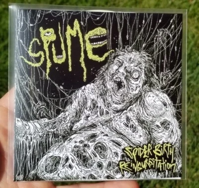 Spume  CD " Spider Birth Reingurgitation" Death Metal Gore Slam Limited Copies  — 第 1/4 张图片