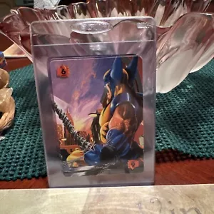 WOLVERINE 1995 FLEER MARVEL OVERPOWER TRADING CARD GAME FIGHTING 6 Mint - Picture 1 of 4