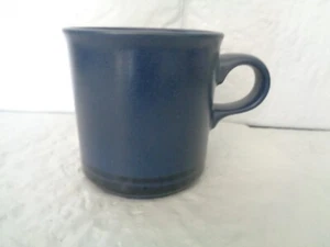 New - Pfaltzgraff - Navy Blue w/ Black Stripe - Morning Light Coffee Mug - 10 oz - Picture 1 of 2