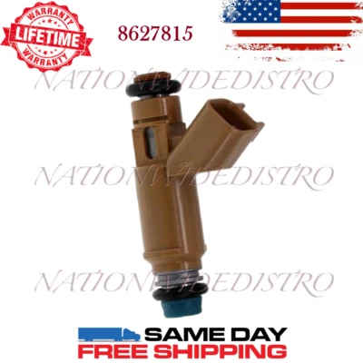 1x Inyector de combustible Denso OEM para Volvo S40 2004-2010 2,4 L I5 8627815 195500-4510 Foto 1 de 4