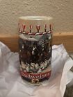 Budweiser Stein B Series 1986 Ceramarte Clydesdales Collectible Cup Limited Ed.