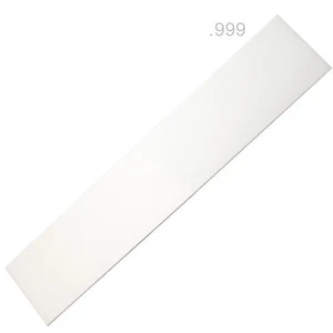 6" x 1" Solid 999 Pure Fine Silver Sheet From 16 to 30 Gauges MADE IN USA - Picture 1 of 2