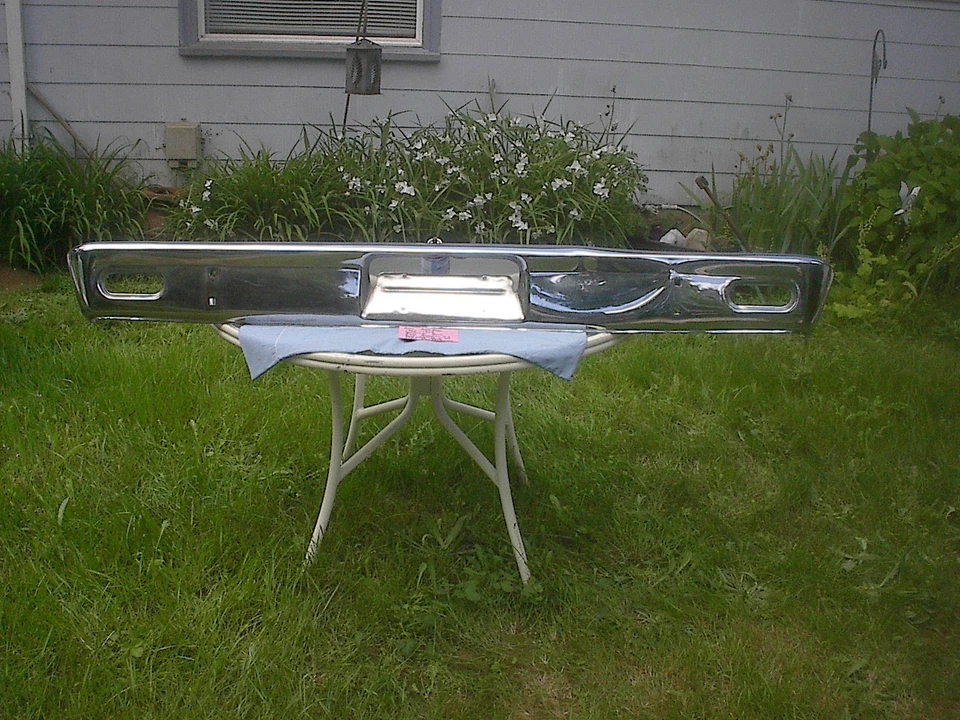 Amc 1967-1968-1969 american includes sc rambler rear bumper core Foto 1 de 4