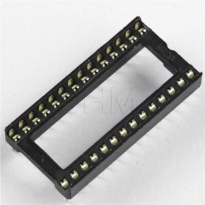 Zweischichtiges Zoccolo Breite 28 PIN Für DIL Integrierte Schaltungen - Afbeelding 1 van 1