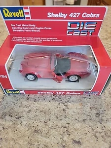 Revell Shelby 427 Cobra Opening Doors Die Cast Metal Body 1/24 Scale Car - Picture 1 of 5