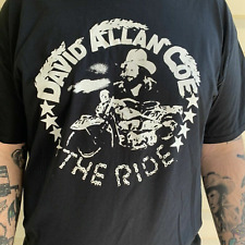 David Allan Coe the ride T-shirt black Short sleeve All sizes S to 5Xl 81