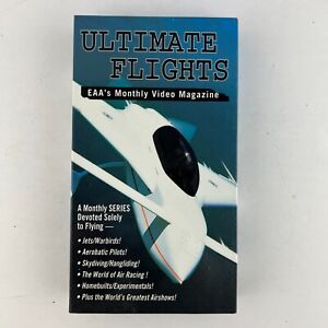 EAA's Ultimate Flights Special Edition Monthly Magazine VHS Video Tape