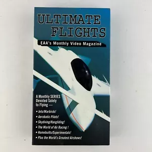 EAA Ultimate Flights Special Edition Monthly Magazine VHS Video Tape - Picture 1 of 2