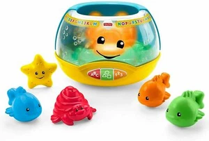 Fisher-Price Laugh & Learn Magical Lights Fish Tank Bowl TOY KIDS GIFT DYM75 NEW - Picture 1 of 8