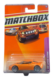 2010 Matchbox '08 Lotus Evora Car -Sports Cars #8 Metal Flake Orange Die Cast