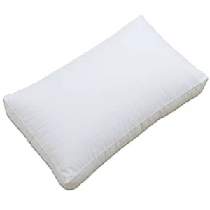 Caja de almohada de lujo llena profunda 100 % algodón suave y cómoda caja de soporte reforzada - Imagen 1 de 2