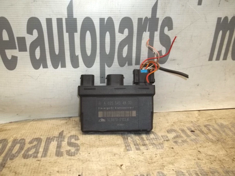 98-02 MERCEDES-BENZ R129 SL500 SL600 MÓDULO DE CONTROL DE ASISTENCIA DE FRENO A 025 545 48 32 Foto 1 de 4