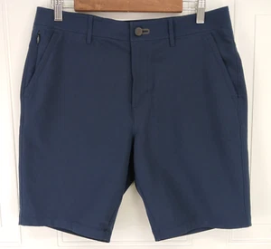 PUBLIC REC Dealmaker Chino Shorts Herren 32 blau Freizeit Arbeit Golf Outdoor Alltag - Bild 1 von 6