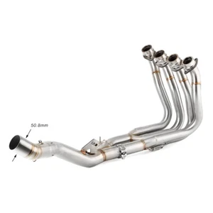 Tubo de enlace medio cabezal de escape para motocicleta Yamaha FZ8 Fazer 800 10-16 FZ8 S N - Imagen 1 de 4