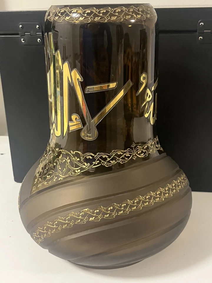 Pasabahce Vidrio Hecho a Mano Cuello Oro 24K Edición Limitada Hecho en Turquía Foto 1 de 4