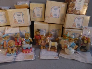 Cherished Teddies Zirkusbären 11 Figuren Set Bruno Logan Tonya Sparky Shelby - Bild 1 von 7